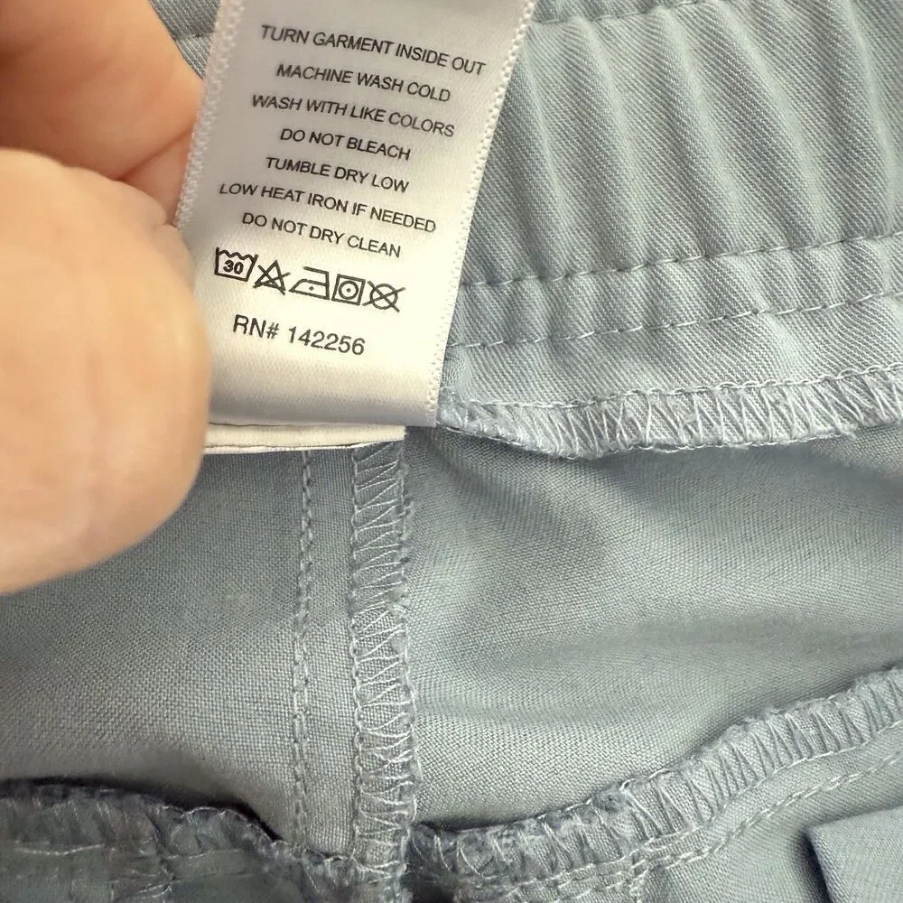 FIGS Small Light Grayish Blue Tansen Men's Jogger Scrub Pants Soft And Comfy‎